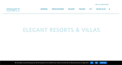 Desktop Screenshot of elegantresorts.com.au