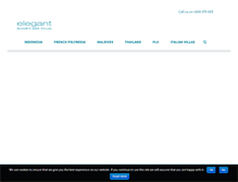 Tablet Screenshot of elegantresorts.com.au